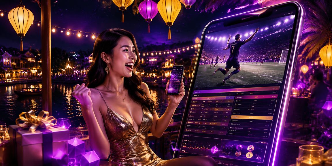 Người chơi thư giãn tại Hội An thưởng thức cà phê bên máy tính